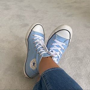 COPY - Light blue Converse